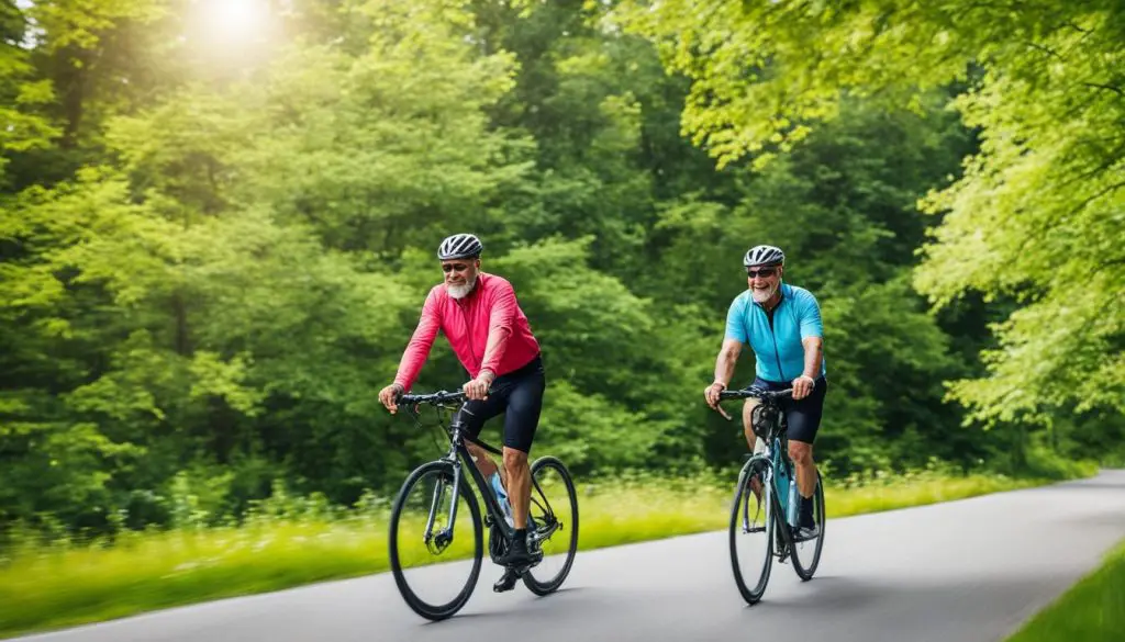 Importance of cycling for people over 50